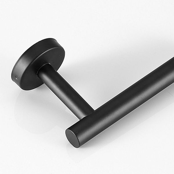 Frendorf | Modernes Badezimmer-Hardware-Set aus Edelstahl Gebürstetes Chrom Handtuchstange/Ring & Bademantel-Haken