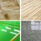 Frendorf | 4 mm dick PVC-Bodenbelag Wohnräume Glatte Peel & Stick Vinylboden