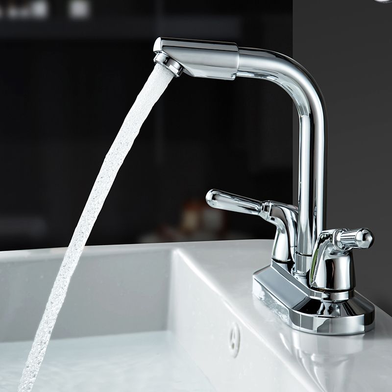 Frendorf | 2-Griff Modernes Gefäß Waschbecken Wasserhahn Drehauslauf Badezimmer Wasserhahn