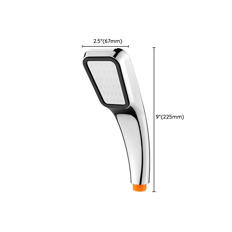 Frendorf | Traditionelle Handbrause Metall Handheld Duschkopf mit quadratischer Form