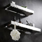 Frendorf | Moderne Badezimmerzubehör Hardware Set Badregal Badezimmer Zubehör Set