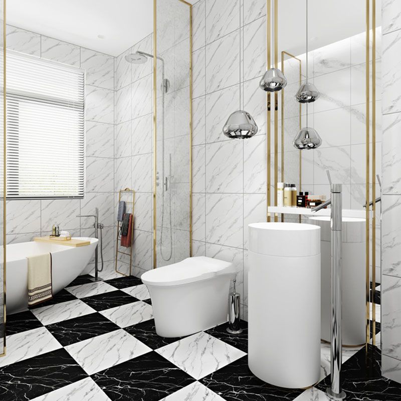 Frendorf | Moderne Peel-and-Stick Fliesen Kunststoff Einzelne Fliese Peel & Stick Mosaikfliese