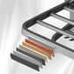 Frendorf | Modernes Badezimmer-Hardware-Set aus Edelstahl Mattgrau Bademantelhaken/Handtuchstange