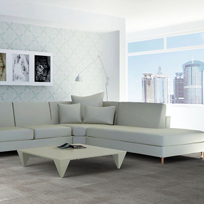 Frendorf | Living Spaces Quadrat Vinylboden Peel and Stick Stofflook PVC Bodenbelag