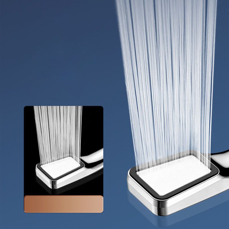 Frendorf | Traditionelle Handbrause Metall Handheld Duschkopf mit quadratischer Form