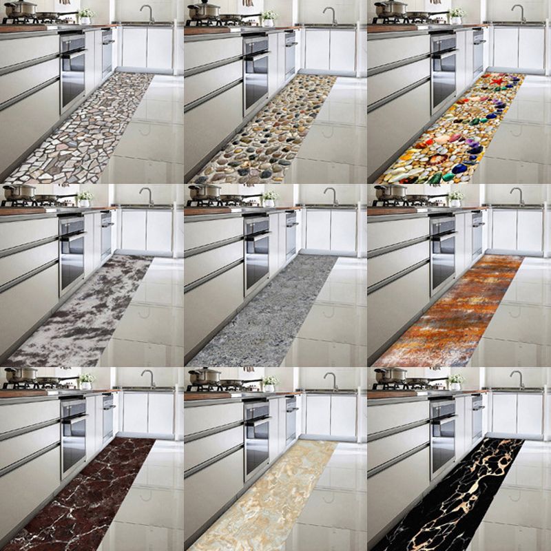 Frendorf | Moderner Stil Quadratisches PVC-Bodenbelag Stein-Design Peel and Stick Vinyl-Bodenbelag