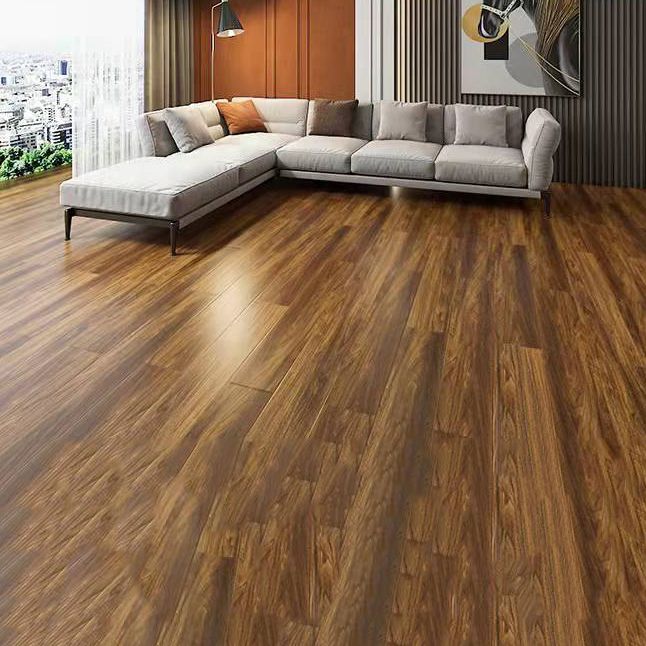 Frendorf | 49"x8" Breite E0 Naturmassivholz Laminatboden, Klick-Verriegelung, Wasserdicht