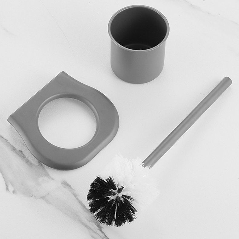 Frendorf | Modernes Badezimmer-Hardware-Set aus Edelstahl Mattgrau Bademantelhaken/Handtuchstange