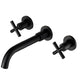 Frendorf | Moderner 1- oder 2-Hand Badezimmer Waschbecken Wasserhahn Rund Wandmontierter Badezimmer Wasserhahn.