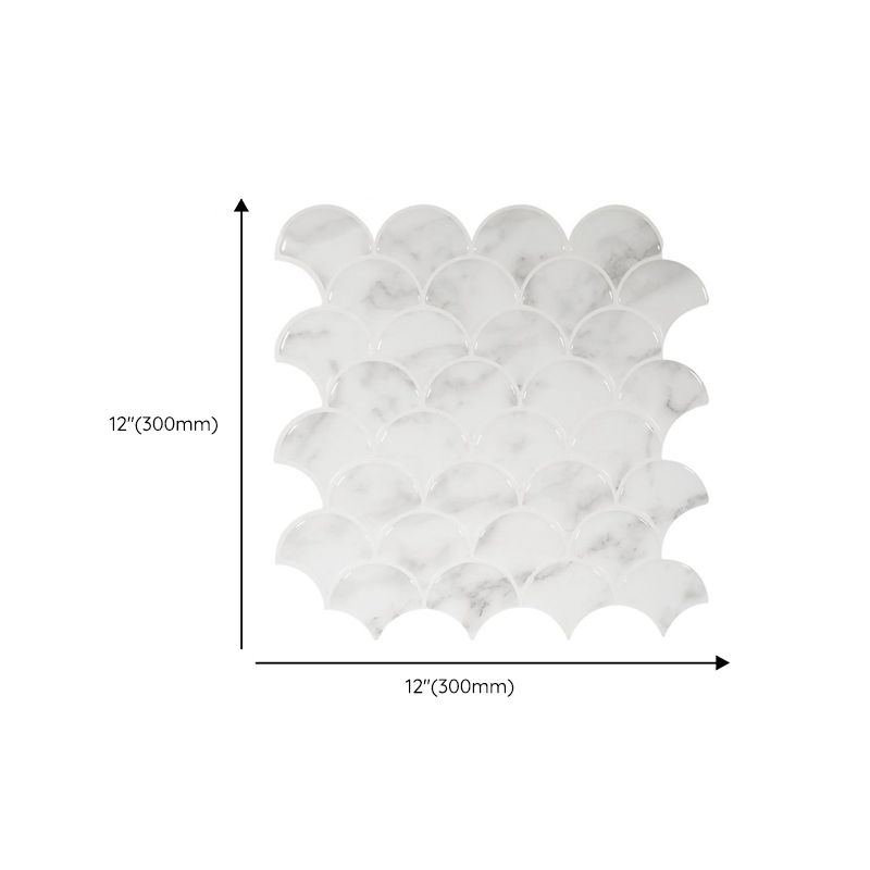 Frendorf | Moderne Peel and Stick Fliesen PVC Fischgräten Peel and Stick Rückwand Fliesen
