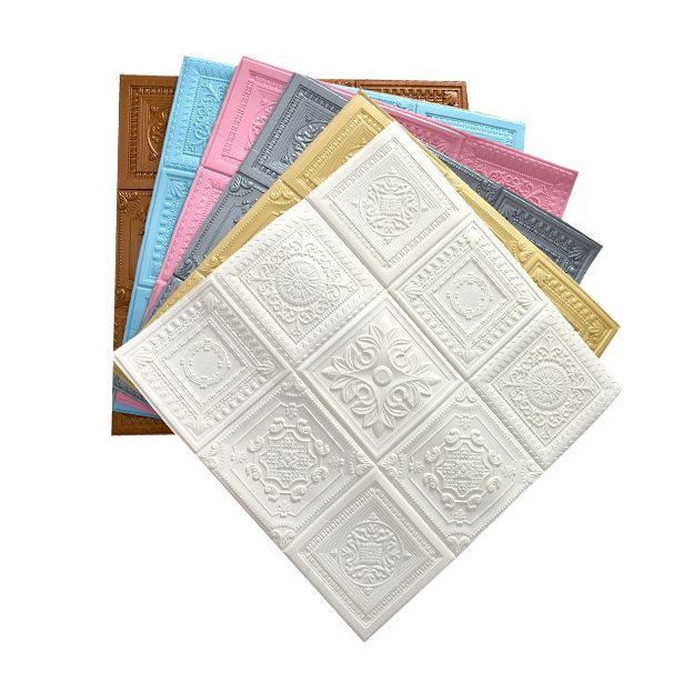 Frendorf | Modern Pearl Wandelement Zugangspanel Peel and Stick Wandfliesen Set von 10