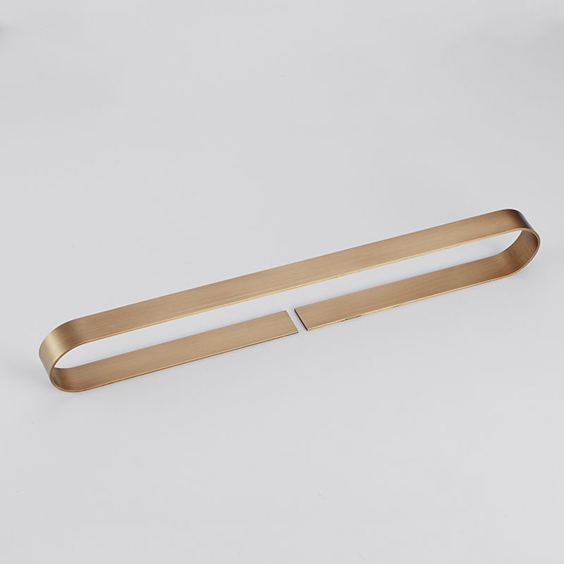 Frendorf | 2-teiliges modernes Badezimmer-Hardware-Set in Gold/Schwarz, Handtuchhalter