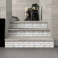 Frendorf | Kunststoff Peel & Stick U-Bahn-Fliese Modern Einfach U-Bahn-Fliese Tapete