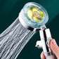 Frendorf | Rundduschkopf verstellbarer Wasserfluss Handheld Duschkopf mit Wasserfiltration