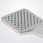 Frendorf | Chrome Quadrat Duschkopf Kombination Wandmontiert und Deckenmontiert Handbrause