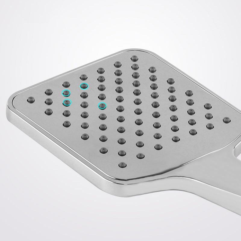 Frendorf | Chrome Quadrat Duschkopf Kombination Wandmontiert und Deckenmontiert Handbrause