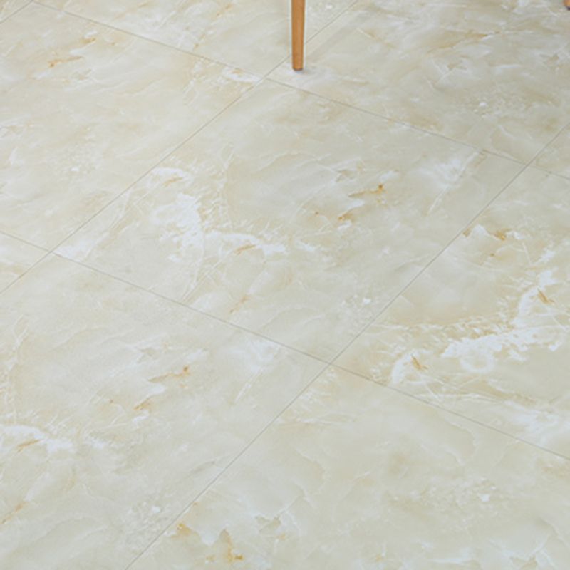 Frendorf | Peel and Stick PVC Bodenbelag Glatter Marmorlook Brandschutz Vinylboden