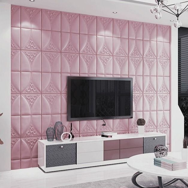 Frendorf | Moderner Stil Kunststoff Wandpaneel Wohnzimmer Abziehen und Anbringen 3D Wandverkleidung