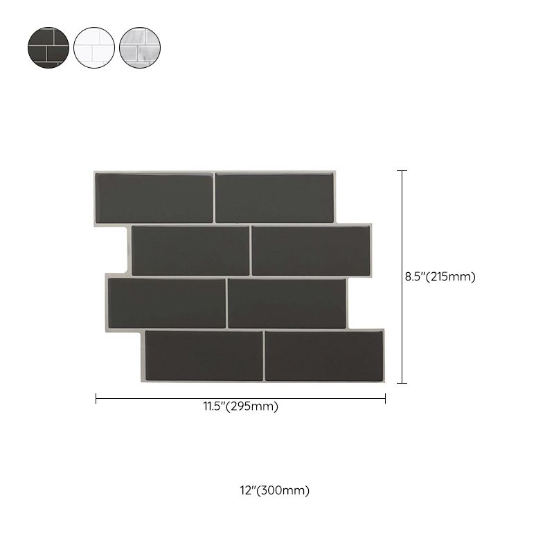 Frendorf | Moderne Peel and Stick Backsplash Wandfliese PVC Peel & Stick Feldfliese