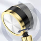 Frendorf | Moderne Aluminium-Handdusche Verstellbarer Wasserfluss Wandmontierte Handdusche