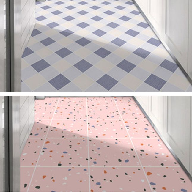 Frendorf | Modernes PVC-Boden Geometrisches Muster Peel and Stick Vinyl-Planke Boden