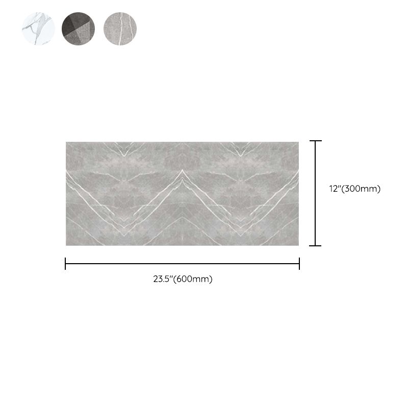 Frendorf | Peel and Stick Vinylboden Hochglanz PVC Bodenbelag mit quadratischer Kante