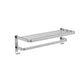 Frendorf | 7-teiliges Badezimmer-Zubehör-Set Modernes Aluminium-Badezimmer-Set in Silber