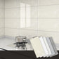 Frendorf | Zeitgenössische Rechteckige Peel & Stick Fliese 12" x 24" Peel and Stick Spritzschutz Wandfliese