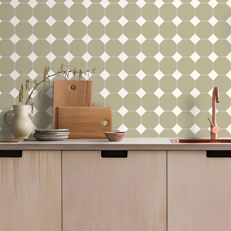 Frendorf | Hexagonales Mosaik Peel & Stick Fliese Wasserfeste Fliese für Splashback Wand