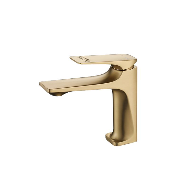 Frendorf | Moderner Badezimmer Wasserhahn Messing Tiefer Bogen Hebelgriff mit Wasserhahn Schlauch