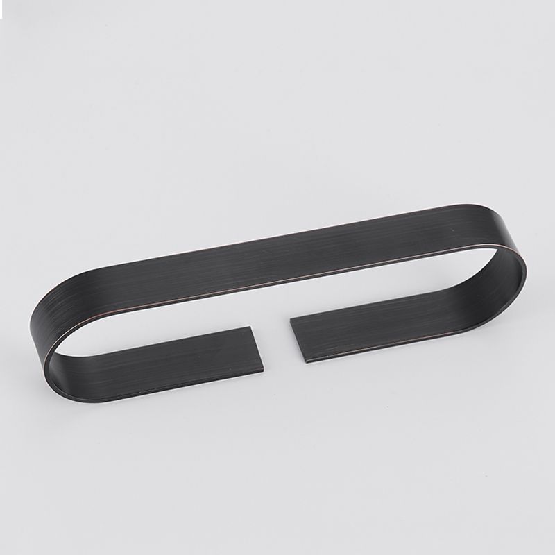 Frendorf | 2-teiliges modernes Badezimmer-Hardware-Set in Gold/Schwarz, Handtuchhalter