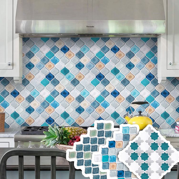 Frendorf | Kunststoff Peel & Stick Mosaikfliesen Wasserdichte Mosaikfliesen Tapete