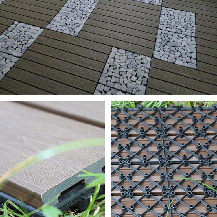 Frendorf | Moderne Bodenplatten Outdoor Wasserfest Rechteckige Holzterrassendielen
