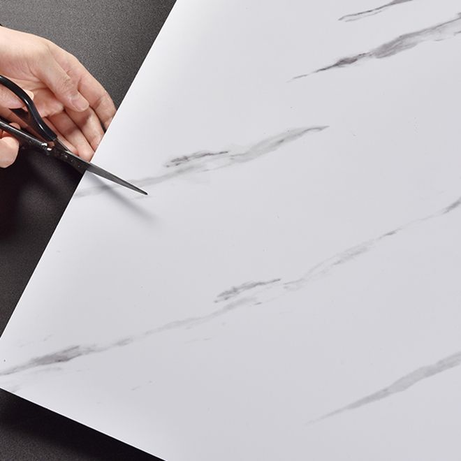 Frendorf | Modern Pearl Wandschalen PVC Wandzugangspanel zum Abziehen und Aufkleben für Badezimmer und Küche