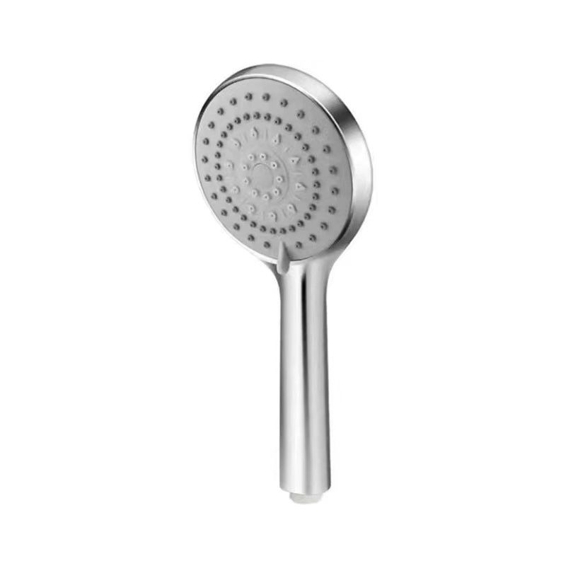 Frendorf | Basis Duschkopf Rund Kunststoff Handheld Duschkopf in Silber