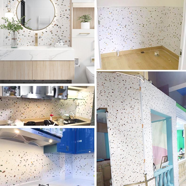 Frendorf | PVC Rechteckig 20 Pack 12" x 23" Peel & Stick Mosaikfliese Küche und Badezimmer