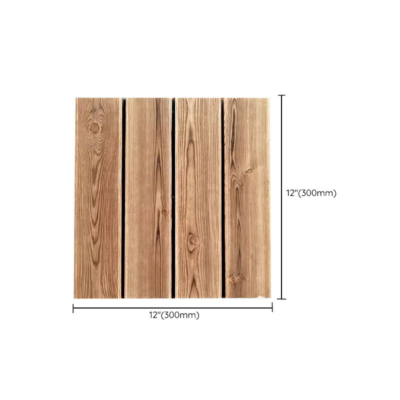 Frendorf | Kiefer Fußbodenfliese Wasserabweisend Klick-Lock Tradition Holzboden für Wohnzimmer