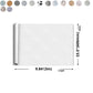 Frendorf | Multi-Tonal Stil Vinyl Plankenboden Peel and Stick Porzellanfliesen Look PVC Bodenbelag