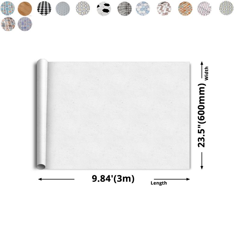Frendorf | Multi-Tonal Stil Vinyl Plankenboden Peel and Stick Porzellanfliesen Look PVC Bodenbelag