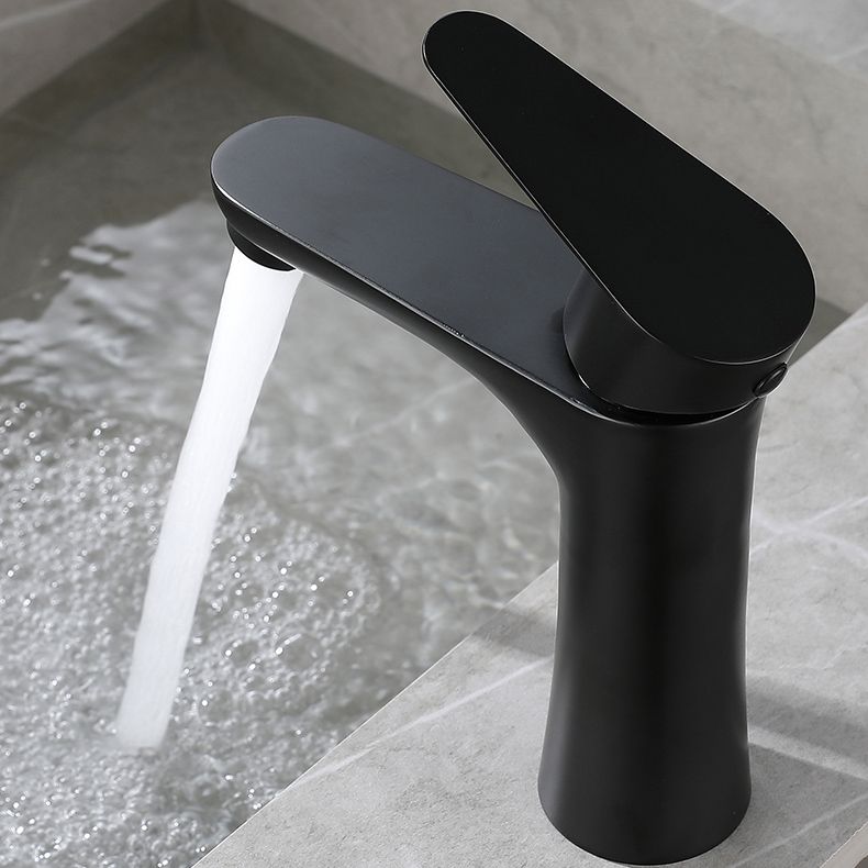 Frendorf | Rundes Gefäß Wasserhahn Hebelgriff Edelstahl Badezimmer Wasserhahn mit Wasserhose