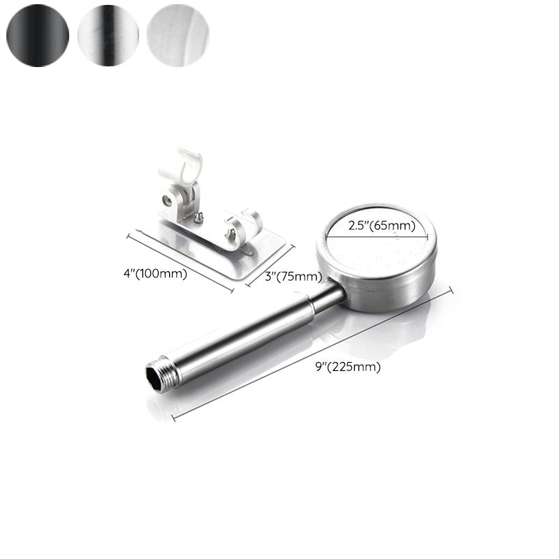 Frendorf | Moderner Duschkopf Edelstahl Rund Metall Handheld Duschkopf