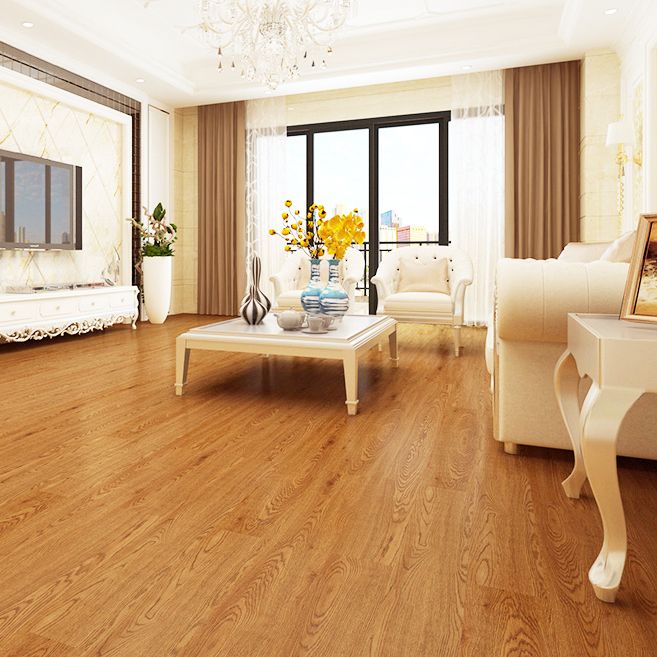 Frendorf | Glattes PVC-Bodenbelag Peel and Stick Holzlook Rechteck Vinylboden
