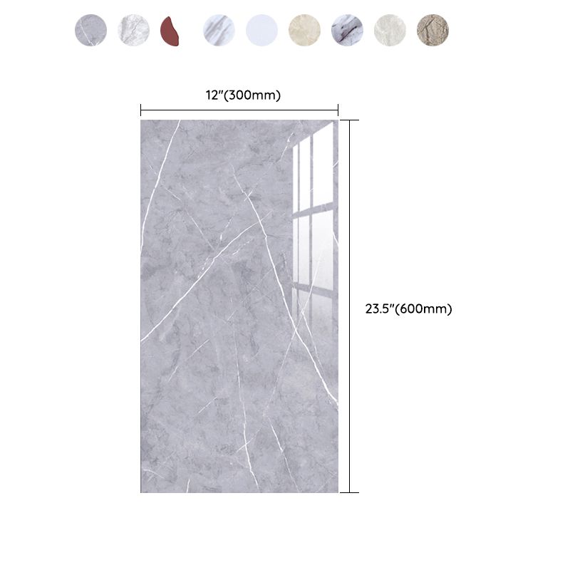 Frendorf | 10-Pack 12" x 23" PVC rechteckige Peel & Stick U-Bahnfliese Küche und Bad