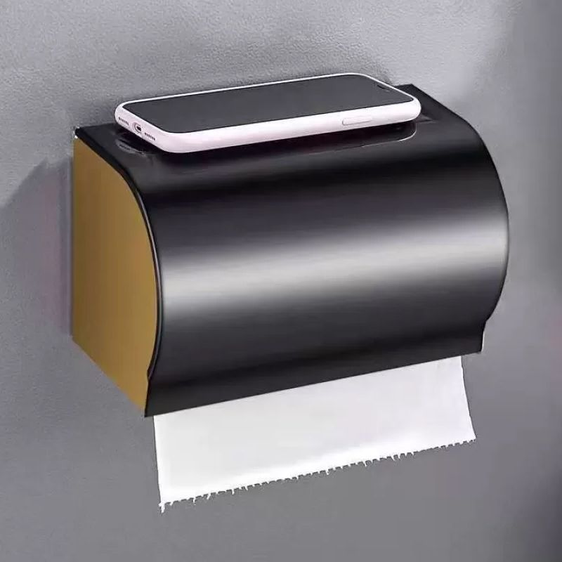 Frendorf | Modernes Badezimmerbeschläge Set Badregal Papierhalter Badezimmer Zubehörset