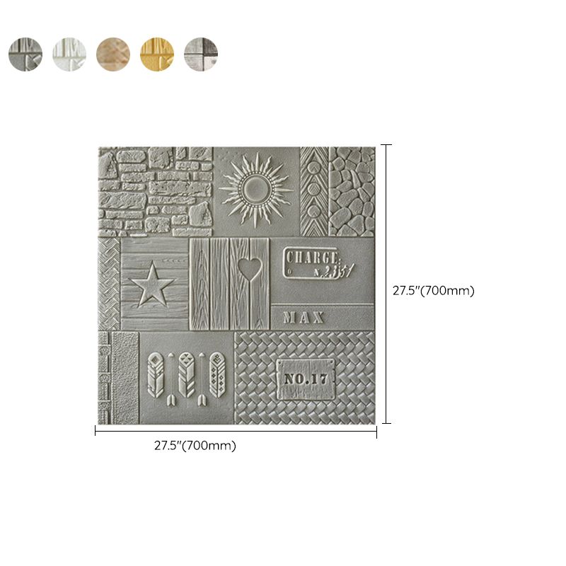 Frendorf | Peel and Stick Wand Decken 3D Prägewandverkleidung mit Wasserfest