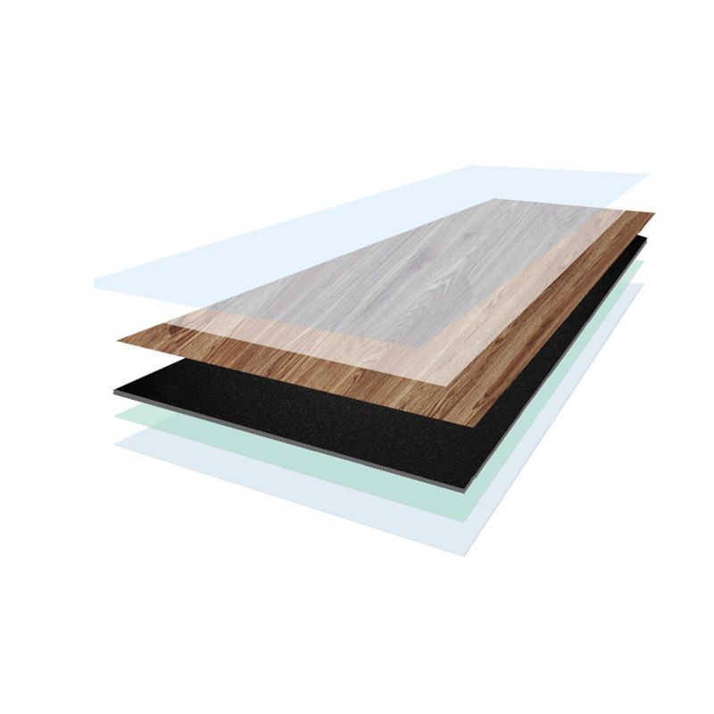 Frendorf | Quadratkante Vinylboden Wohnräume PVC-Bodenbelag mit Peel & Stick