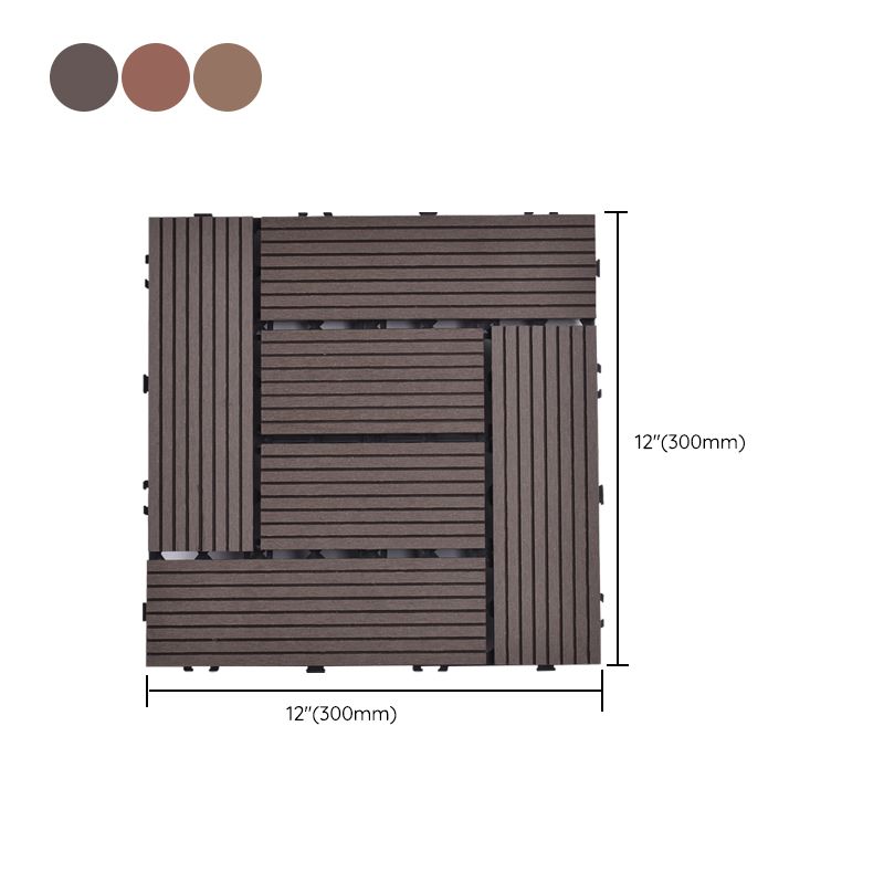 Frendorf | Modernes Kunststoffholz-Laminatplankendeck im Freien, schimmelresistentes Laminat