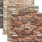 Frendorf | Künstliche Backsteinwandplatte Im industriellen Stil Einfaches Wohnen Wohnzimmer Wandpaneel (1-Pack)