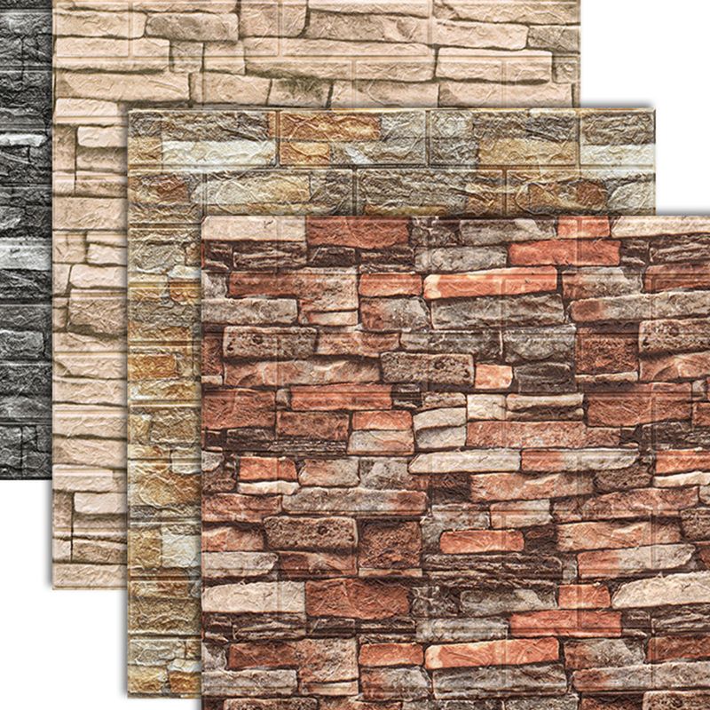 Frendorf | Künstliche Backsteinwandplatte Im industriellen Stil Einfaches Wohnen Wohnzimmer Wandpaneel (1-Pack)