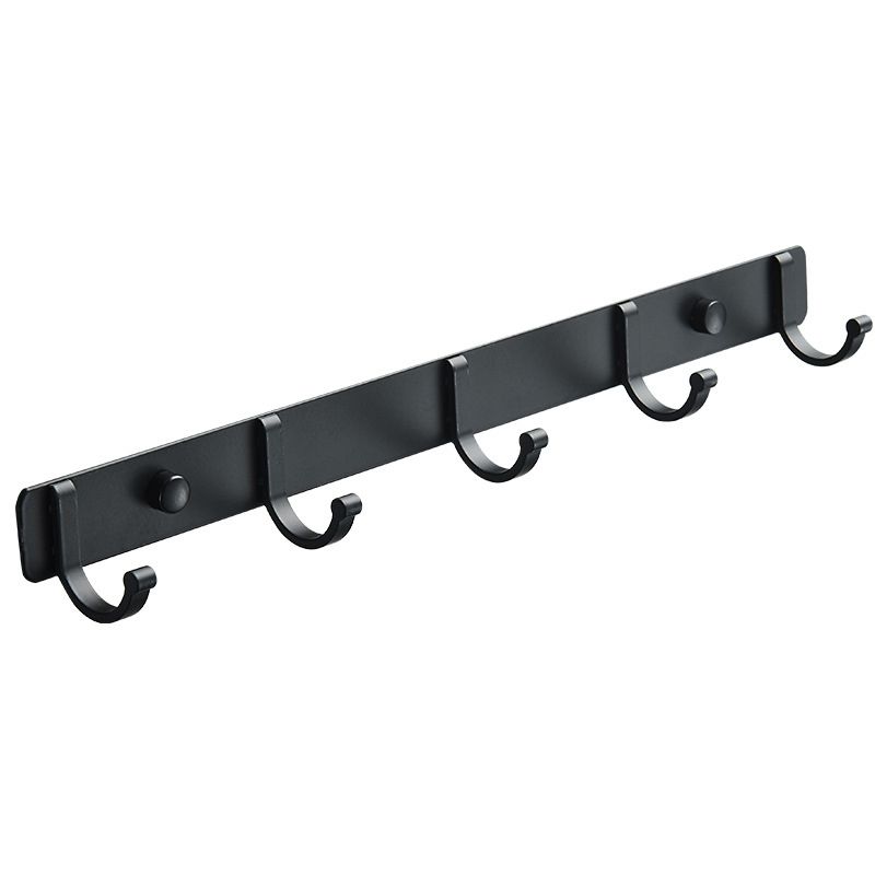 Frendorf | Modernes Badezimmer Zubehör Set Silber/Schwarz Badezimmer Accessoire Kit